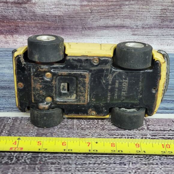 Vintage Tonka Orange Metal DATSUN 280Z FairladyZ ~ yellow - Picture 8 of 8